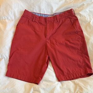 J.Crew Men's Red Khaki Shorts